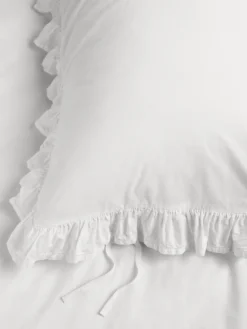 Percale, Broderie Anglaise, Pudebetræk i Broken White/Elodie