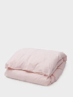 Percale Dynebetræk i Petal Pink