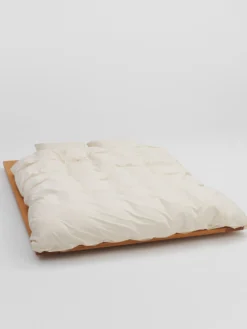 Percale Dynebetræk i Winter White
