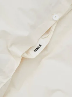 Percale Dynebetræk i Winter White