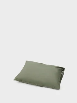 Percale Pudebetræk i Olive Green