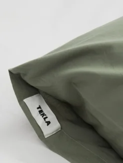 Percale Pudebetræk i Olive Green