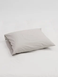 Percale Pudebetræk i Soft Grey
