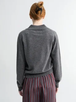 Polo T-shirt i Mørkegrå