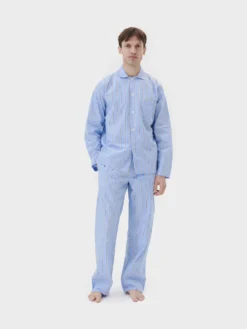Poplin Pyjamas Bukser i Bassett Stripes