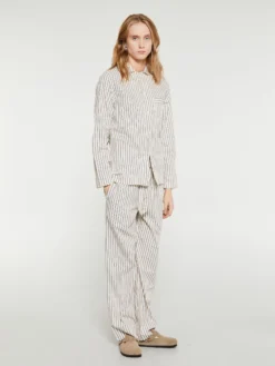Poplin Pyjamas Bukser i Hopper Stripes