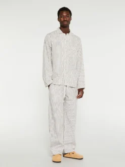 Poplin Pyjamas Bukser i Hopper Stripes