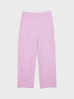 Poplin Pyjamas Bukser i Purple Pink