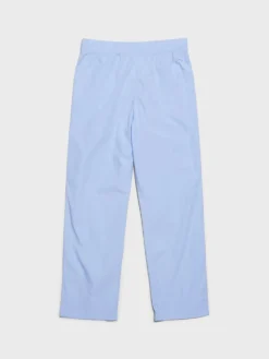 Poplin Pyjamas Bukser i Shirt Blue
