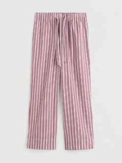Poplin Pyjamas Pants i Rhubarb Stripes