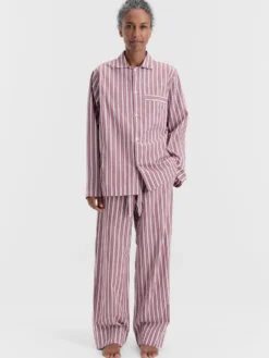 Poplin Pyjamas Pants i Rhubarb Stripes