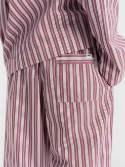 Poplin Pyjamas Pants i Rhubarb Stripes