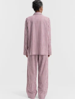 Poplin Pyjamas Pants i Rhubarb Stripes
