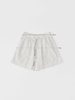 Poplin Pyjamas Shorts i True Navy