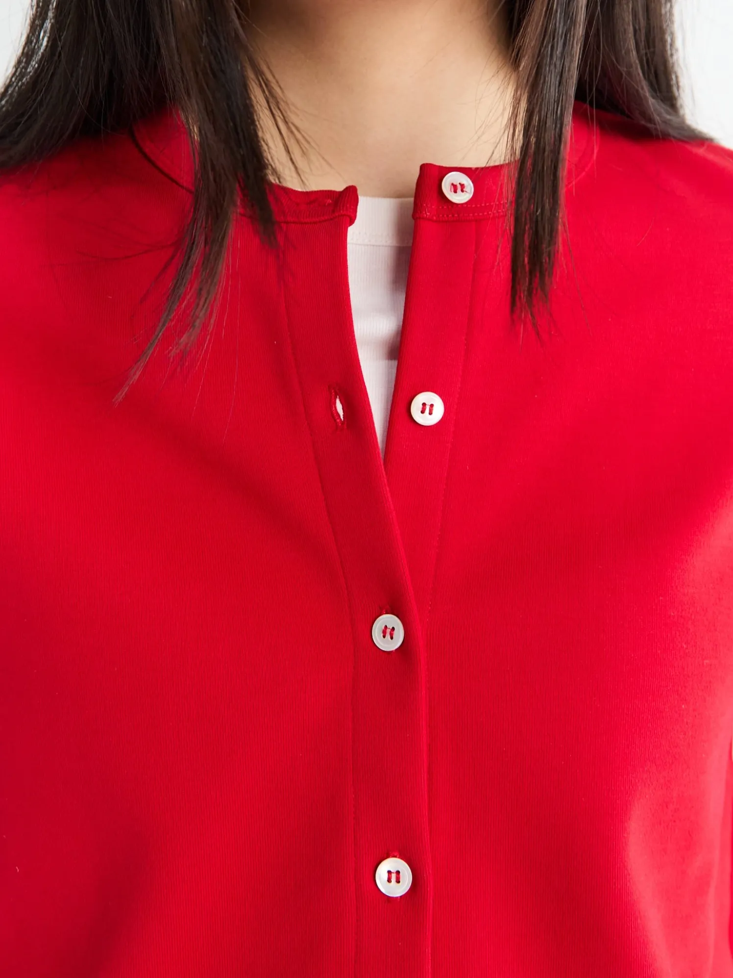 Poppy Cardigan i Apple