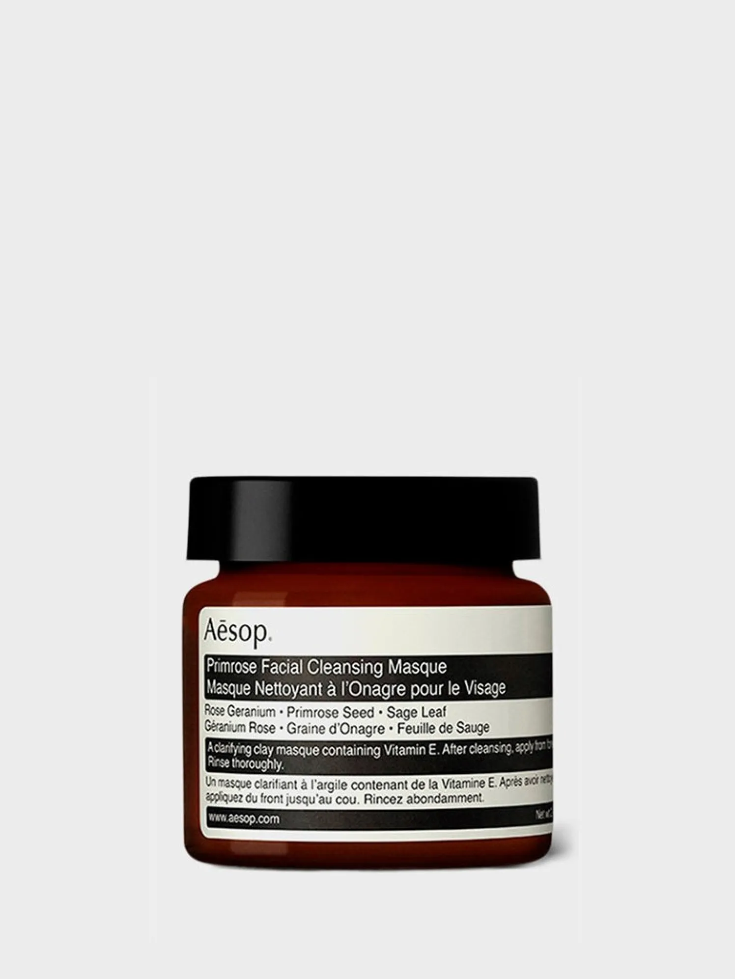 Primrose Facial Rensemaske (60 ml)