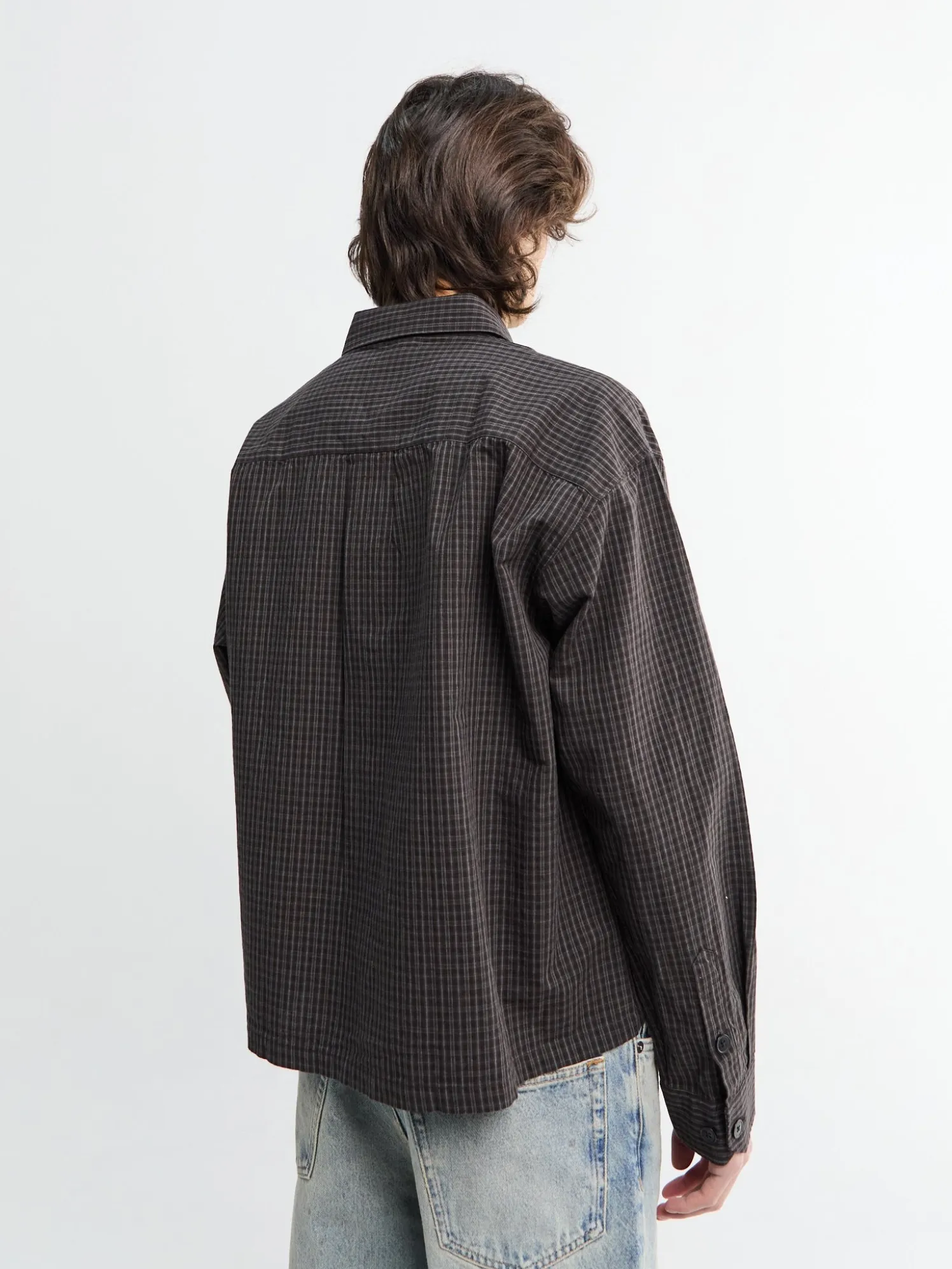 Priority Shirt i Mørk Hørtern