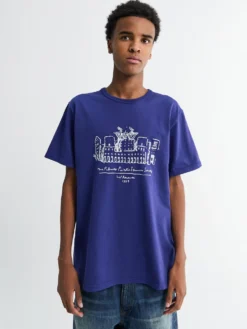 Public T-shirt i Blå