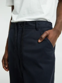 Ragnar Cotton Wool Twill Bukser i Dark Navy