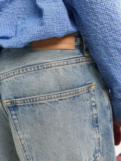 Relaxed Boot jeans i Paint Worn
