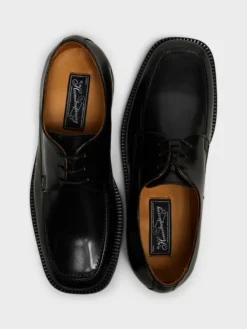 Reunion Derby Sko i Black Polido