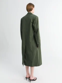 Rosea Coat i Flaskegrøn