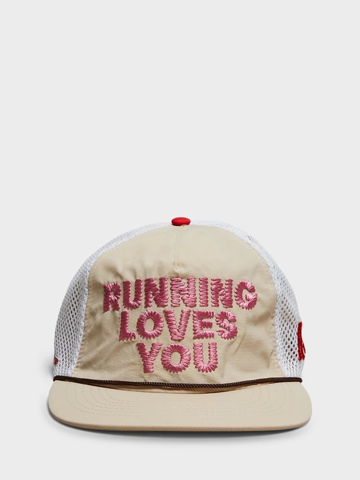 Running Loves You Trucker Cap i Pink
