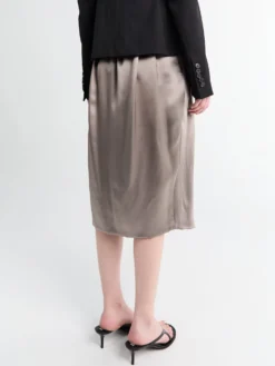 Saronga Bis Skirt i Taupe