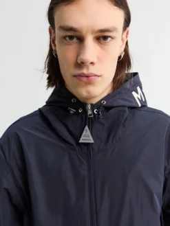 Sassiere Hooded Jacket i Navy