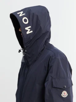 Sassiere Hooded Jacket i Navy