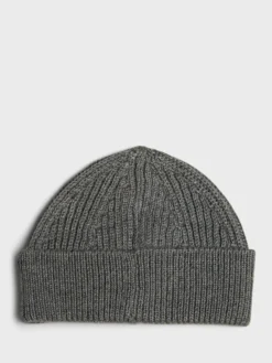 Short Beanie i Grå