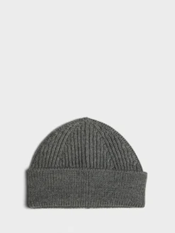 Short Beanie i Grå