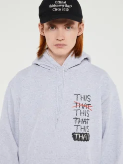 Skate Hoodie i Heather Grey