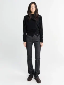 Skinny Fit 2013F Black Roots Jeans i Sort