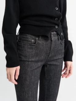 Skinny Fit 2013F Black Roots Jeans i Sort