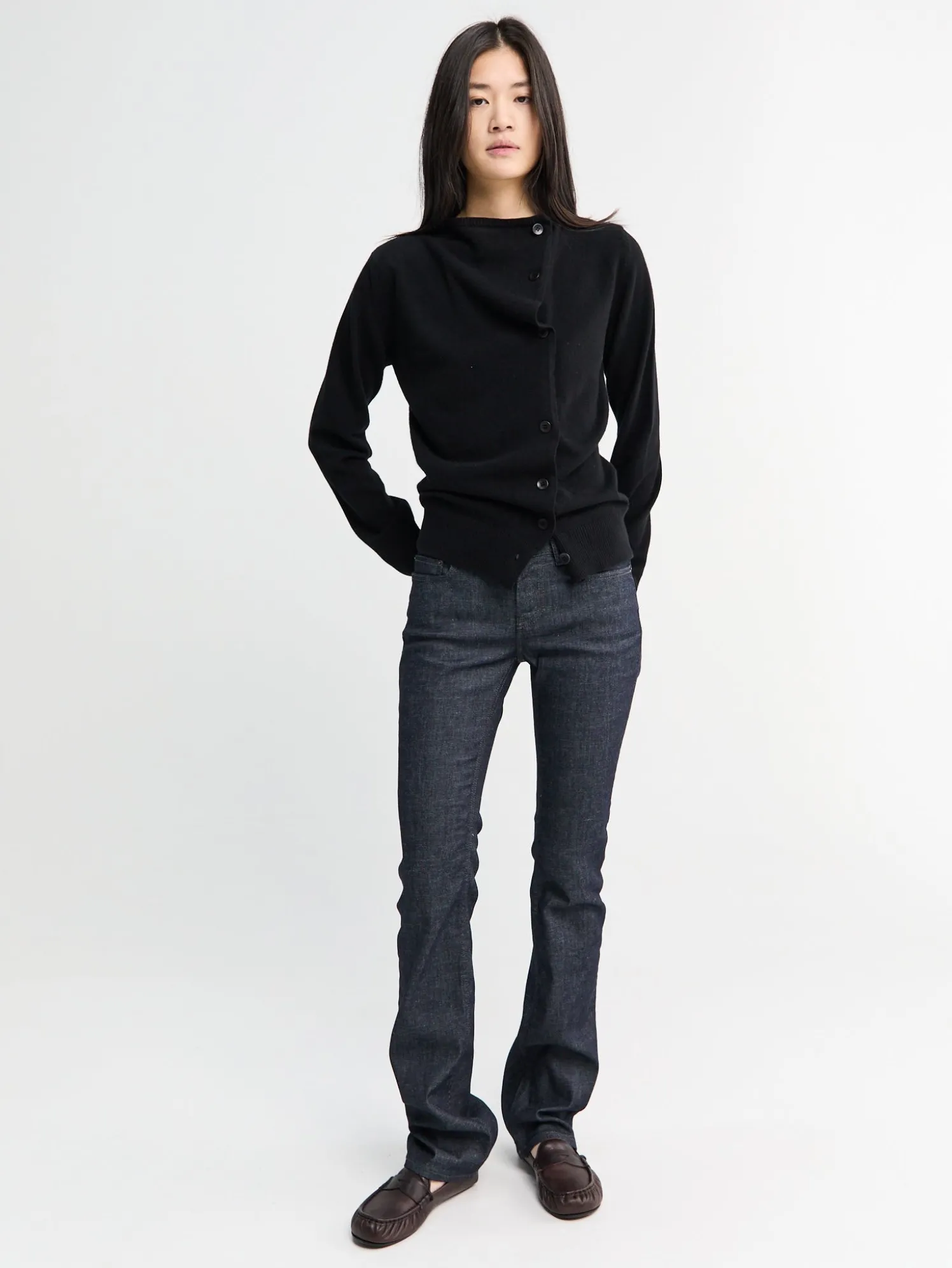 Skinny Fit 2013F Blue Roots Jeans i Mørkeblå