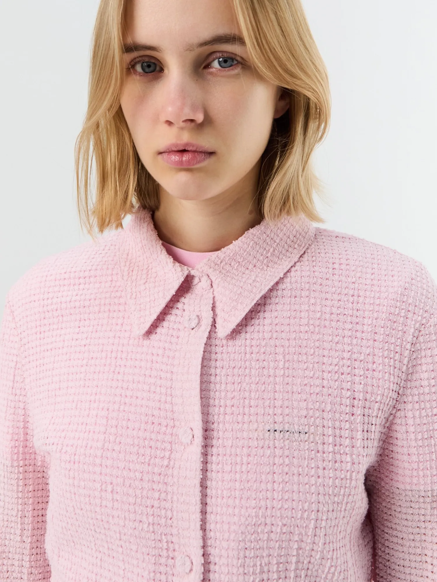 Skjorte LS i Candy Pink