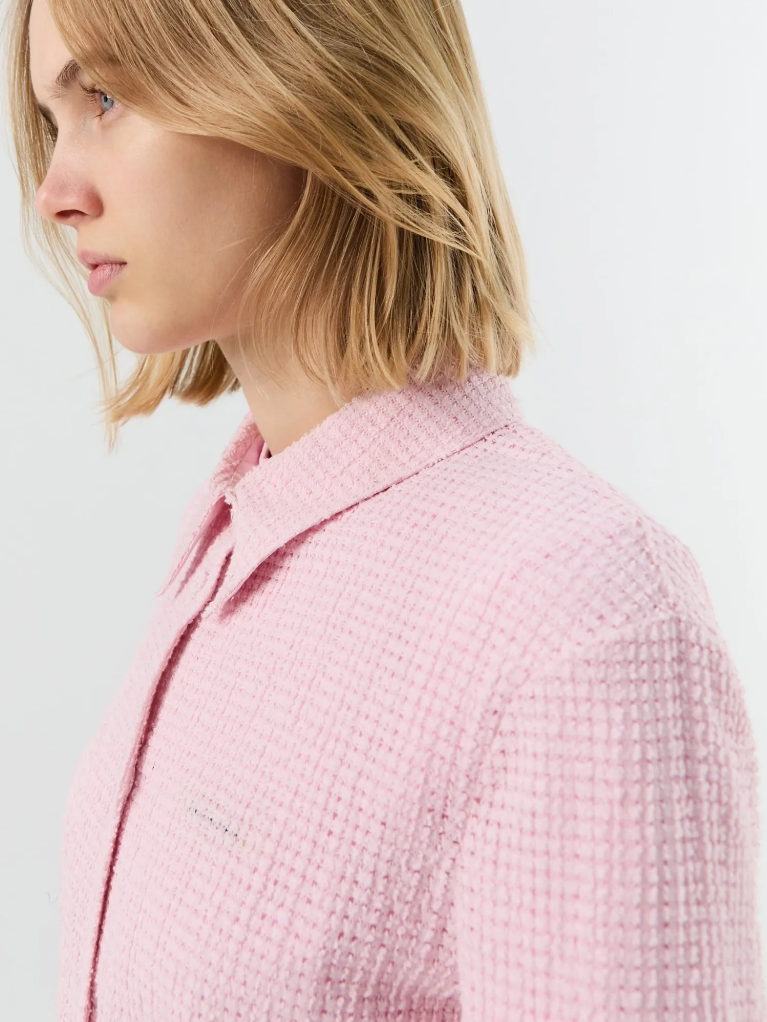 Skjorte LS i Candy Pink