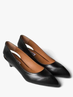 Slingback Heels i Sort