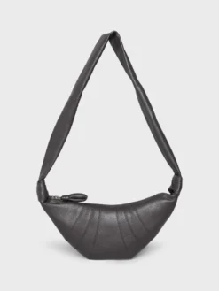 Small Croissant Taske i Dark Chocolate