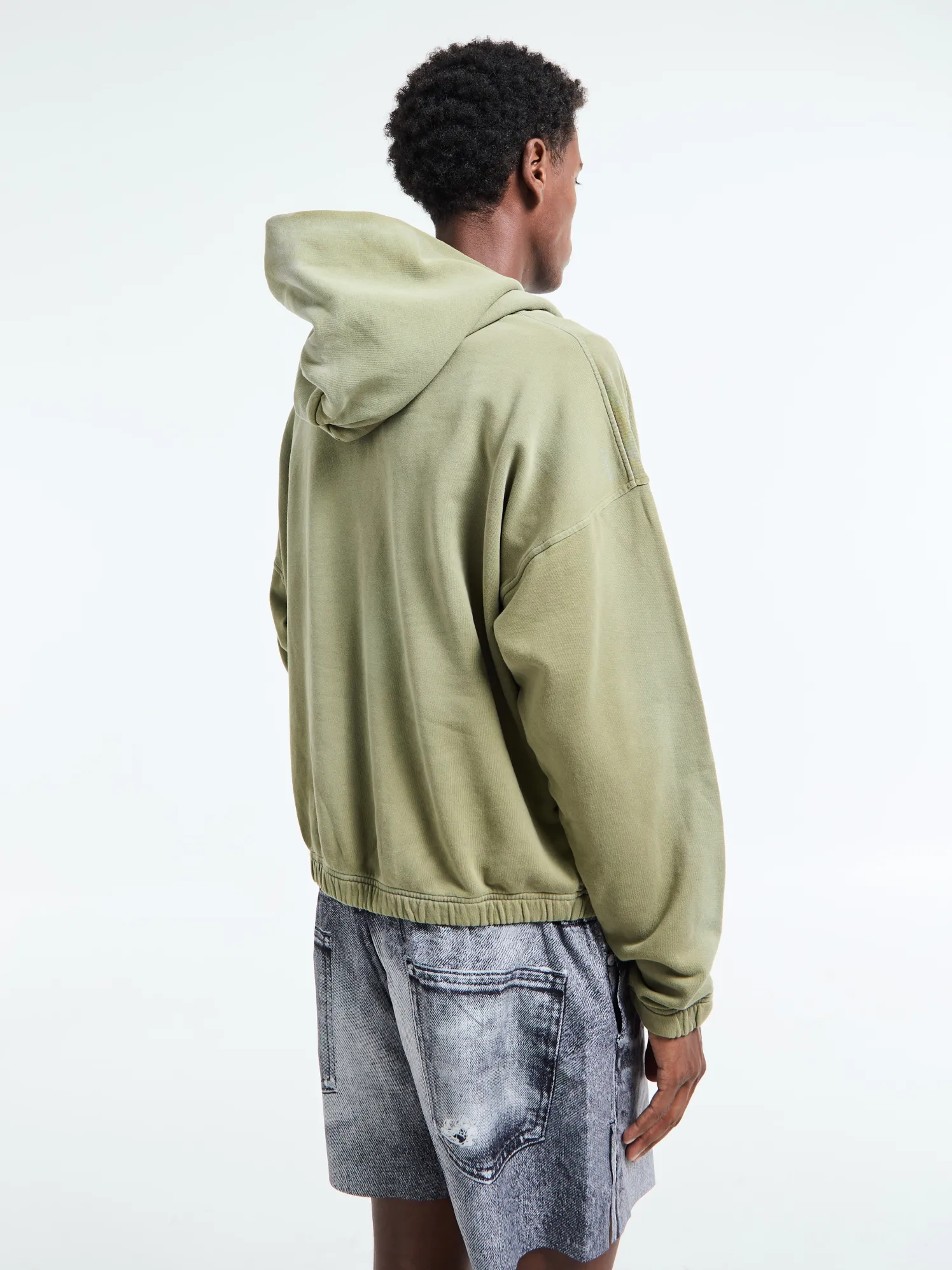 SoftCell Hoodie i Sun Bleached Military Olive