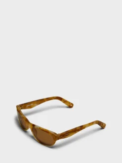 Sole Solbriller i Beige, Mat Guld og Tobacco