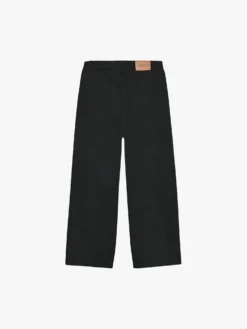 Sorte Raw Selvedge Jeans i Sort