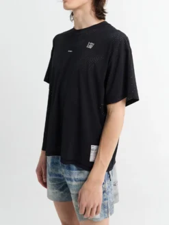 Space-O T-shirt i Sort