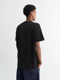 SS T-shirt i Sort