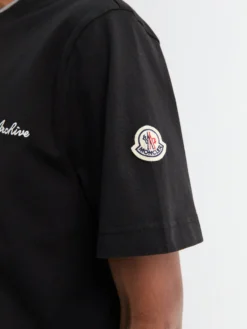 SS T-shirt i Sort