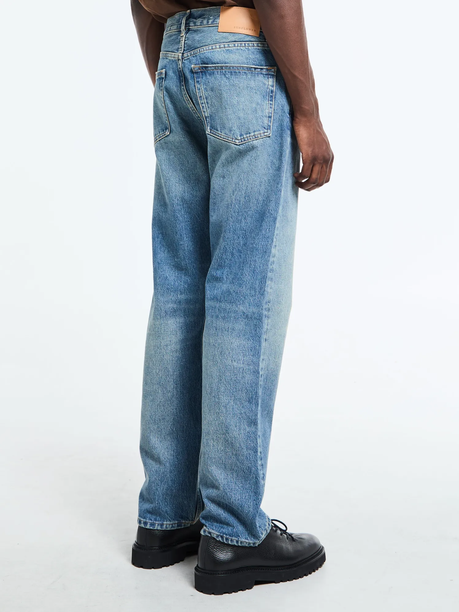 Standard Jeans i Dark Blue Vintage
