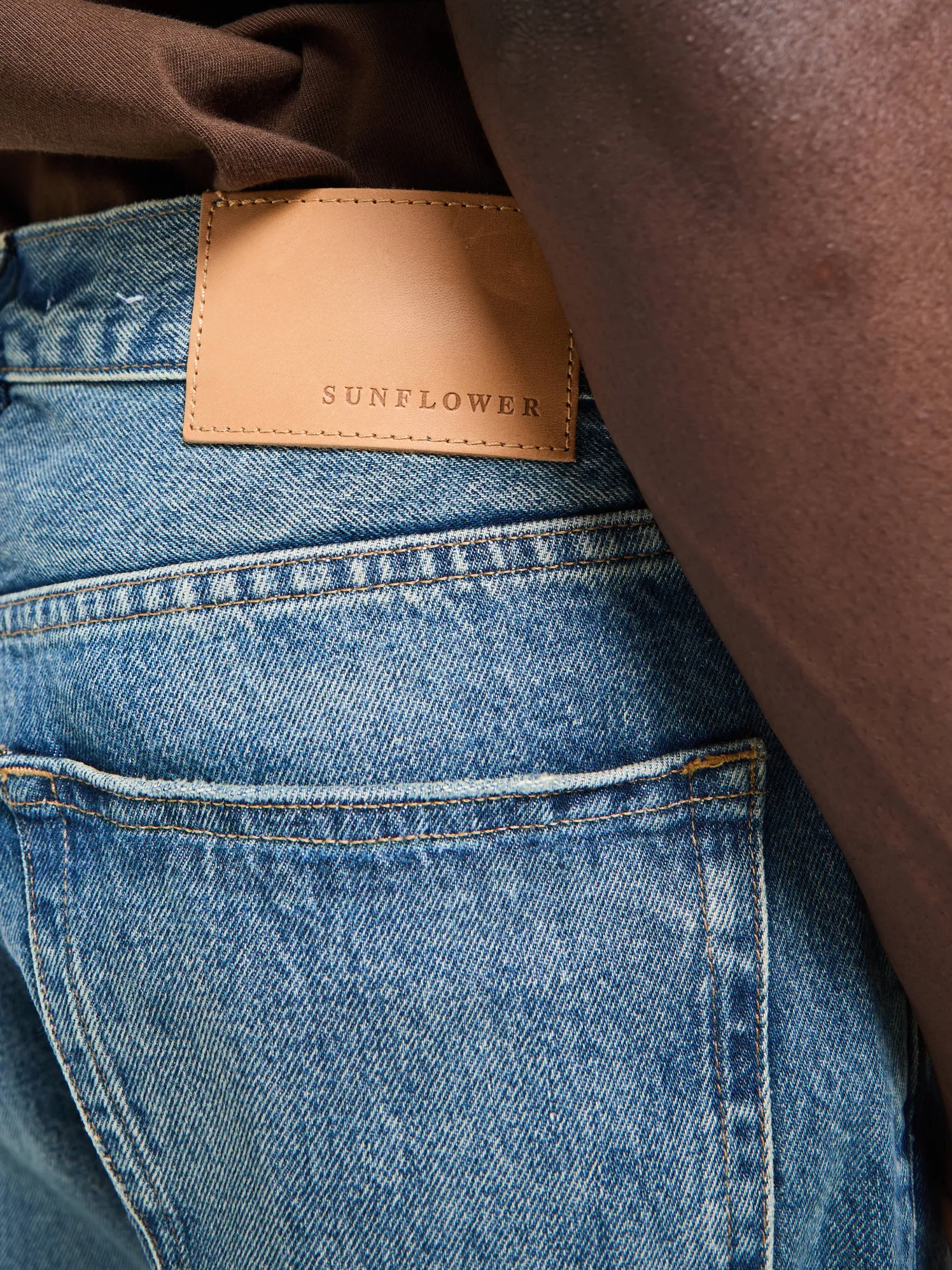 Standard Jeans i Dark Blue Vintage