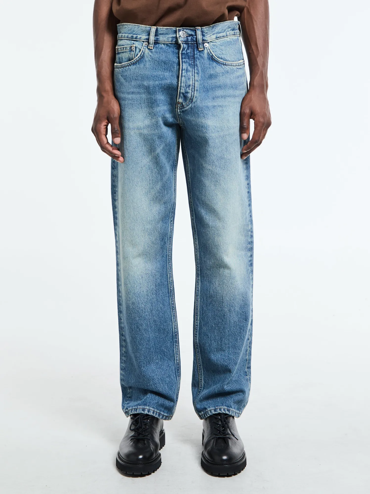 Standard Jeans i Dark Blue Vintage