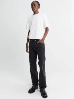 Standard Jeans i Vasket Sort 2